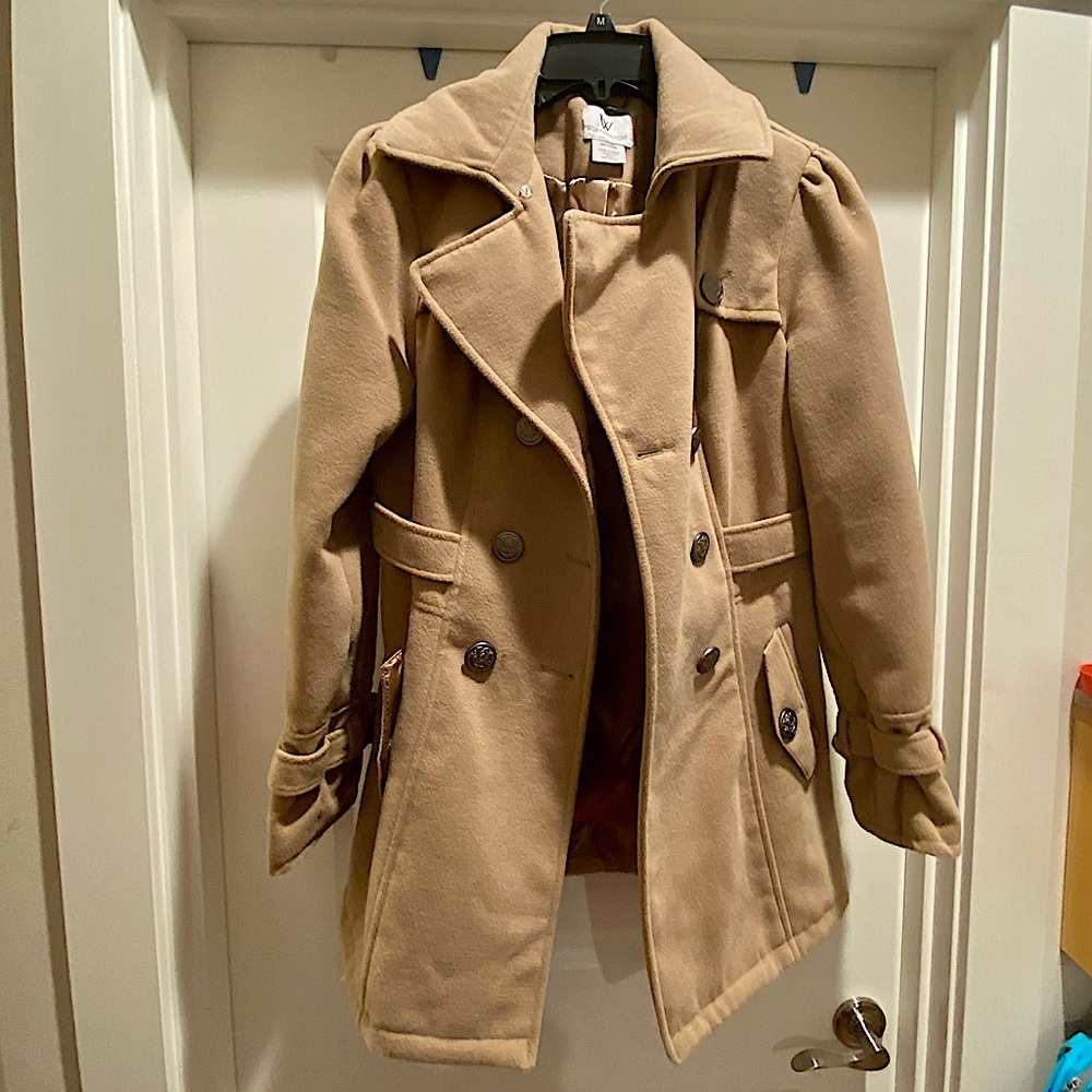 Tan Wool Worthington Coat